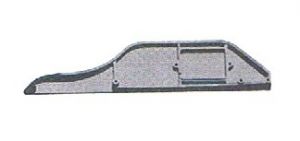 Chassis mud guard(R) 1pc - 10453