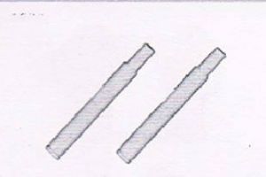 Front wheel shaft(2sets)