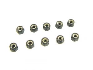 M3 Nylon Nut (10)  - GSC-603007