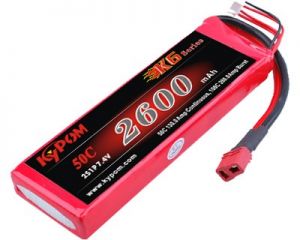 Kypom 7,4V 2600mah 50C