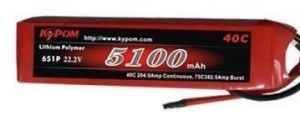 Kypom 22,2V 5100mah 40C