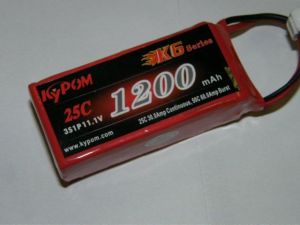 Kypom 11,1V 1200mAh 25C