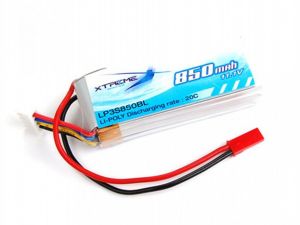 Xtreme - pakiet LiPo 11.1V / 850mAh, 20C -  LP3S850BL